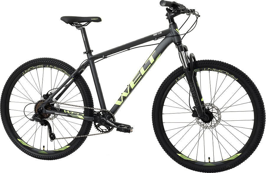 Велосипед WELT Ridge 1.0 HD 27 (2023) Dark Grey